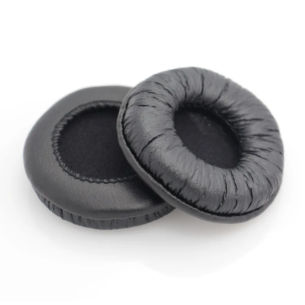 

55mm Foam Headphone Case Leather Ear Pads Buds Earpads Cover Cushion Sponge Covers Replacement