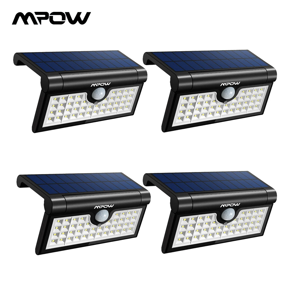 Mpow CD131 42 LED Solar Light Outdoor Solar Powered Wall Light 3