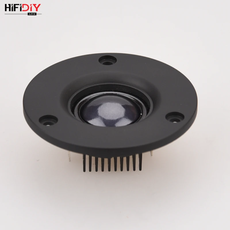 

HIFIDIY LIVE 2.5~3 Inch Tweeter Speaker Unit Neodymium Silk membrane 6 OHM 30W Aluminum radiator ATreble Loudspeaker NE74A/70/66