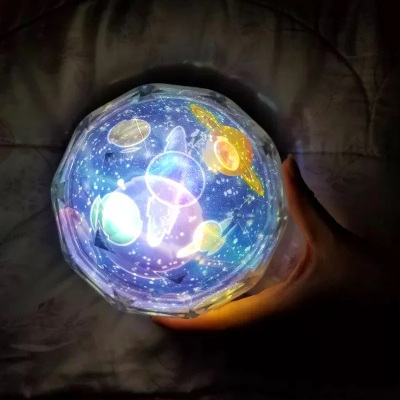 LED Star Master Night Lights Starry Sky Magic Planet Projector Lamp Cosmos Universe Luminaria Baby Nursery Holiday Birthday Gift (9)