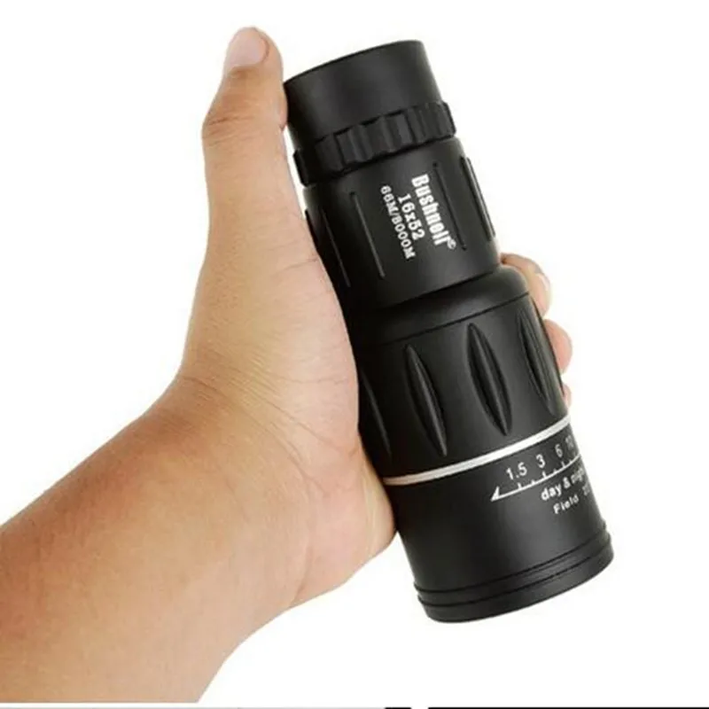 

Professional 16X52 High-Power Monocular Telescope, Adjustable Monocular Telescope for Outdoor Hikes Hunting Supplies