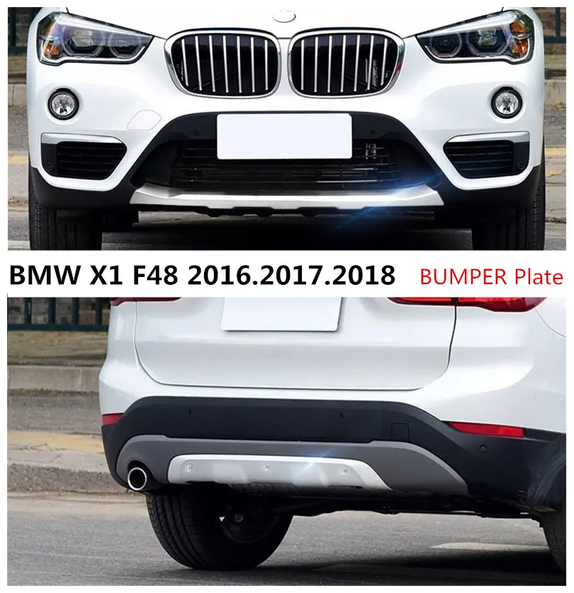 Передний и задний бампер для BMW X1 F48 2016.2017.2018|steel front bumpers|front bumper for bmwfront guard |