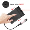 Coolo-télécommande 17 touches, DC 5V bande LED USB 5050 LED RGB imperméable légères, 1M 2M, RF, chaussures scintillantes pour télévision, skateboard, bicyclette ► Photo 3/6