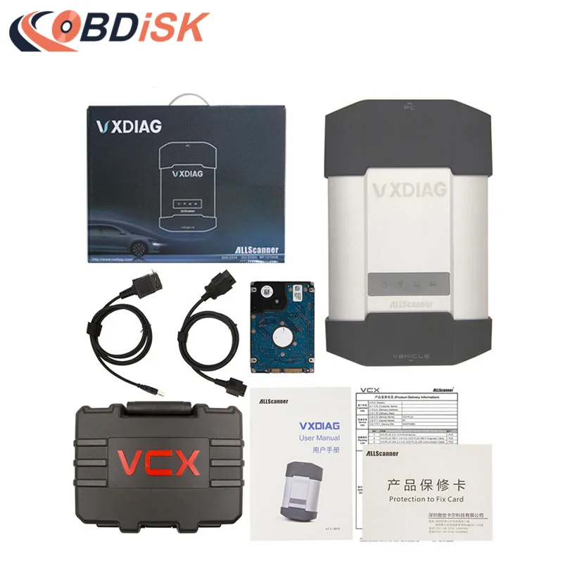 VXDIAG диагностический инструмент для BMW ICOM Программирование/кодирование Toyota it2 VW/AUDI
