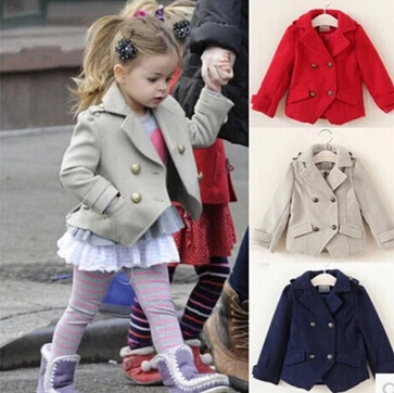 little girl pea coat