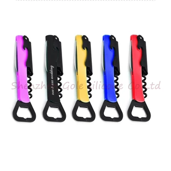 

Quail Colourful Plastic Handle Multi function Wine Bottle Open Beer Can Opener Free Personalize 200pcs