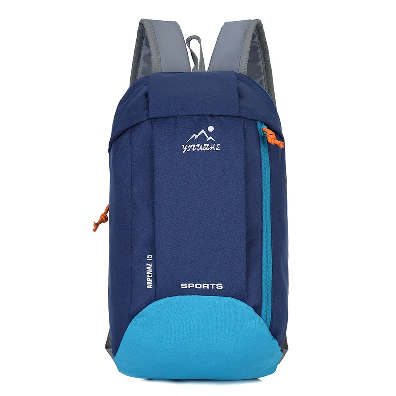 Уличный спортивный светильник, вес 10л, походный рюкзак, рюкзак для путешествий, водонепроницаемая сумка на молнии, регулируемый ремень, для кемпинга, для ноутбука, мягкий