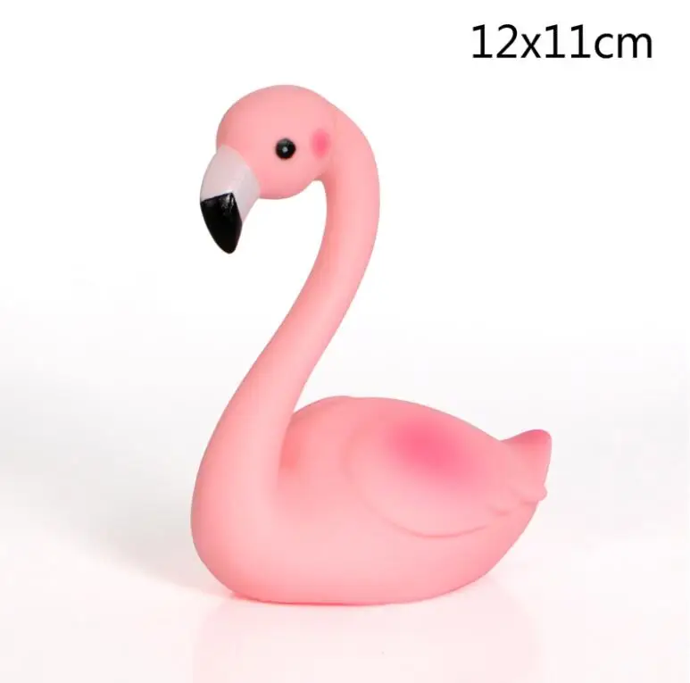 flamingo 2 Розовый голубой Единорог торт Топпер облако горячий воздушный шар Фламинго флажки для торта День рождения свадьбы украшения детский Душ Поставки - Цвет: flamingo 2