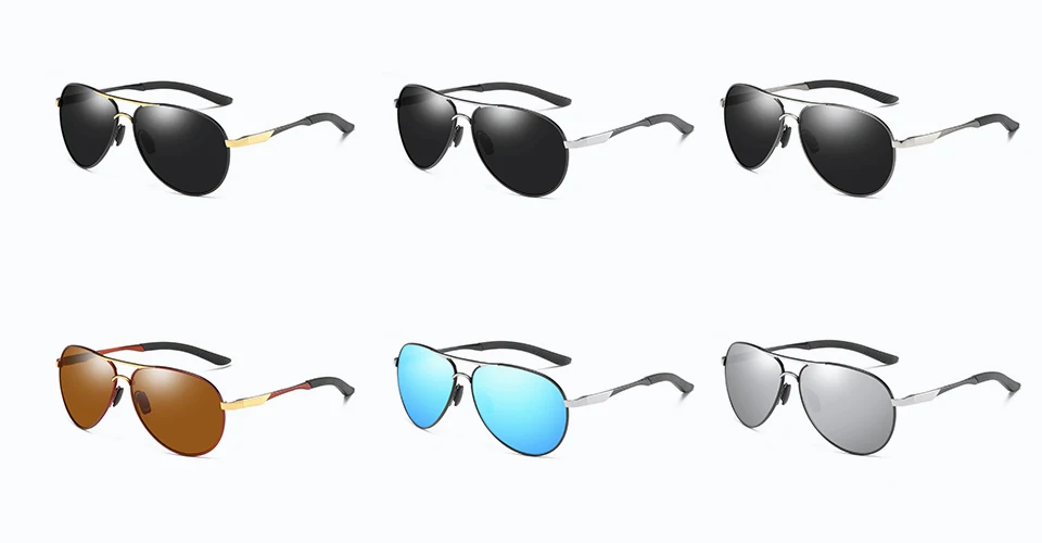 women sun glasses for men driving metal frame fishing summer unisex male polarized (10)