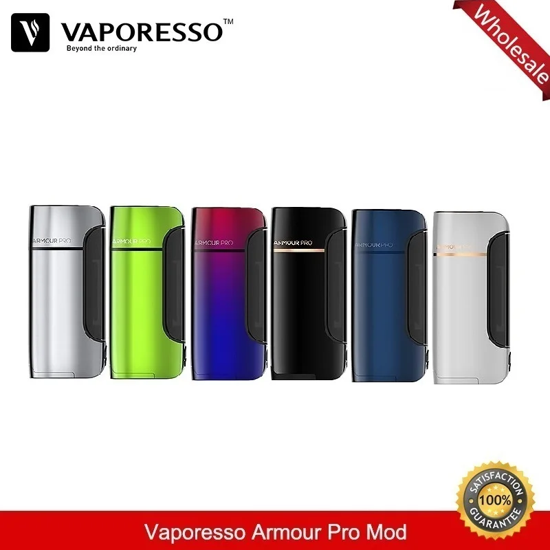 

5pcs/lot Vaporesso Armour Pro Vape Box Mod 100W Electronic Cigarette Tc Mods 18650 Fit Cascade Baby Tank Vaporizer 21700 20700
