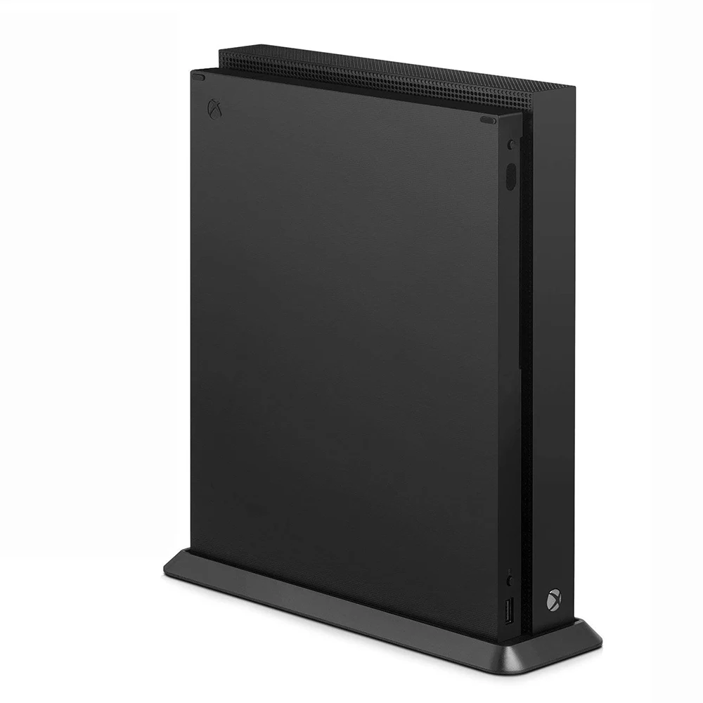 Портативная вертикальная подставка для Xbox One X Нескользящая Вертикальная док-станция держатель для Xbox One X игровая консоль аксессуары для игр черный