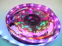 Полный цвет 5050 Addressable RGB ws2801 Светодиодные полосы света, led RGB 32 пикс./м, dc5v, черного цвета, водонепроницаемый ip65, 5 м/рулон