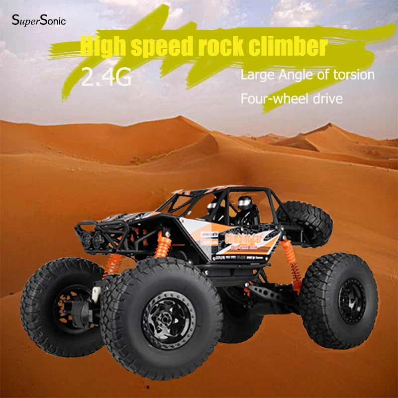 

RC Car 1:10 4WD 2.4Ghz Remote Control High Speed Vehicle Electric RC Toys Monster Truck Bigfoot Off-Road Toys Kids Suprise Gifts