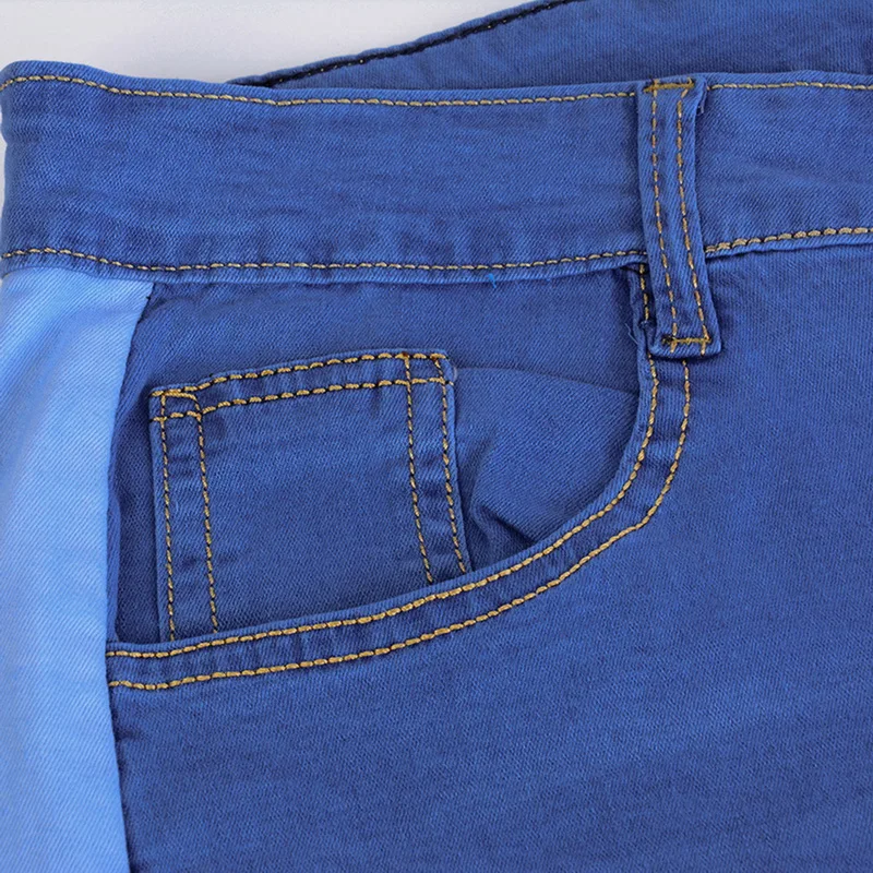 MJartoria мужские джинсы сексуальные рваные стрейч джинсовые брюки мужские прямые повседневные полосатые уличные узкие брюки
