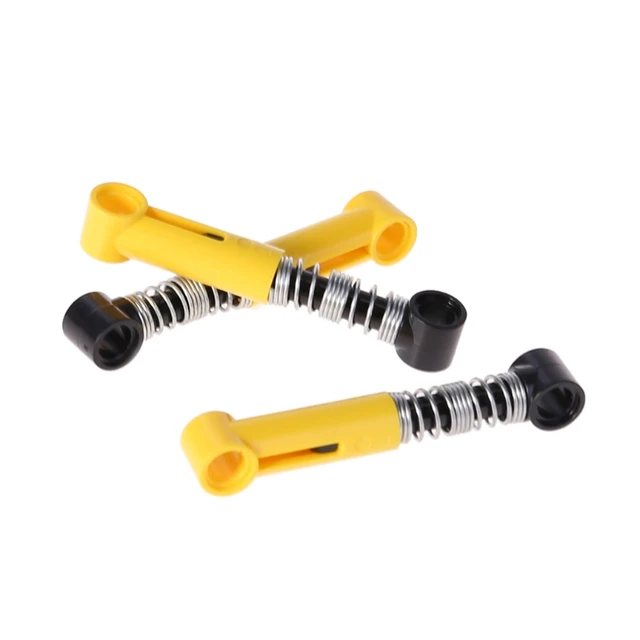 Realistic Shock Absorber 6.5L Soft Spring Self-Locking Bricks Plastic Damper Building Block Accs for Diy Building Toys 1