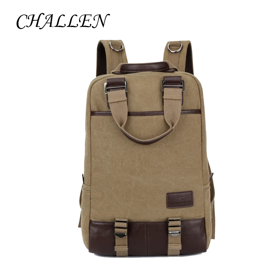 Trendy font b Men s b font Daily Canvas font b Backpacks b font For Laptop