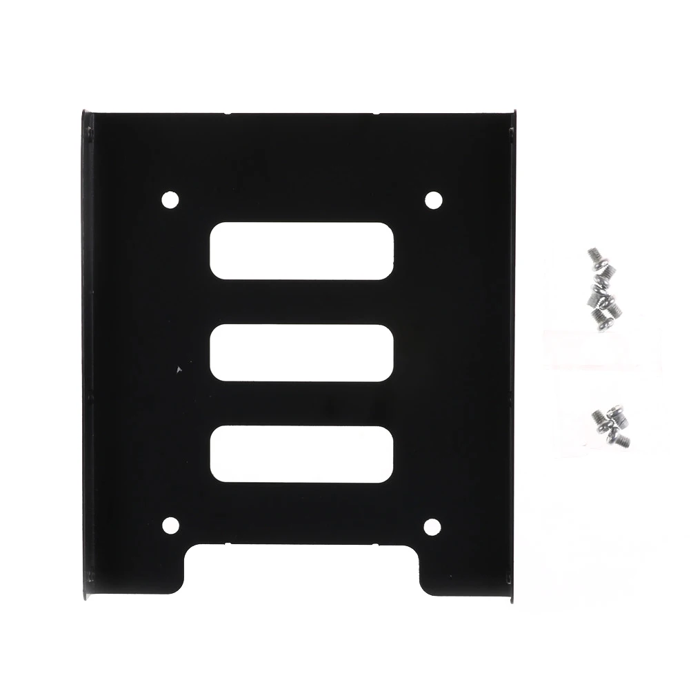 

High quality 2.5" to 3.5" SSD HDD Metal Adapter Mounting Bracket Hard Drive Holder for PC