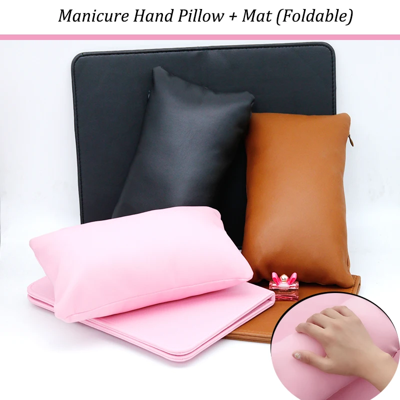 

BQAN Nail Art Hand Rests Fashion Linen Manicure Tools Cute Hand Pad Mat Nail Pillow Manicure Art Beauty Accessories