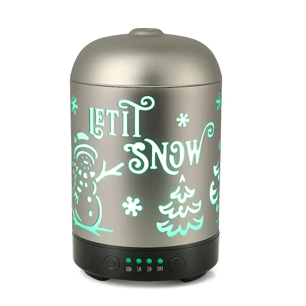 

Ultrasonic Humidifier Christmas Pattern Aromatherapy Oil Diffuser Cool Mist Lamp Essential oil diffuser Waterless Auto Shut-off