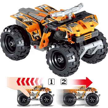 

Technic Blocks Compatible Module City Vehicle Mountain Off Road Motorcycle Assemble Bricks Sets Toys For Children