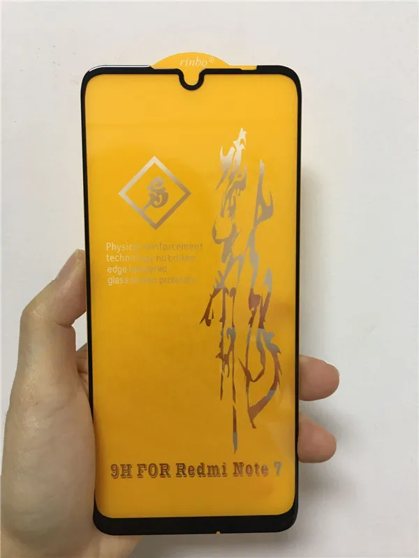 LITBOY 6D Защитная пленка из закаленного стекла для Xiaomi Redmi Note 5 6 Pro Redmi Note 7 Защитное стекло для Redmi 5 Plus 6 Pro 6A - Цвет: For Redmi Note 7