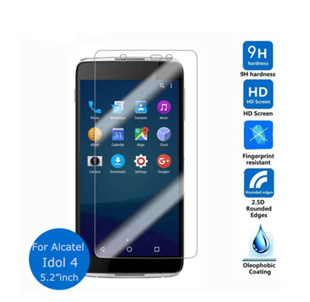 Закаленное стекло для Alcatel One Touch Idol 4 оригинальная 9H защитная пленка