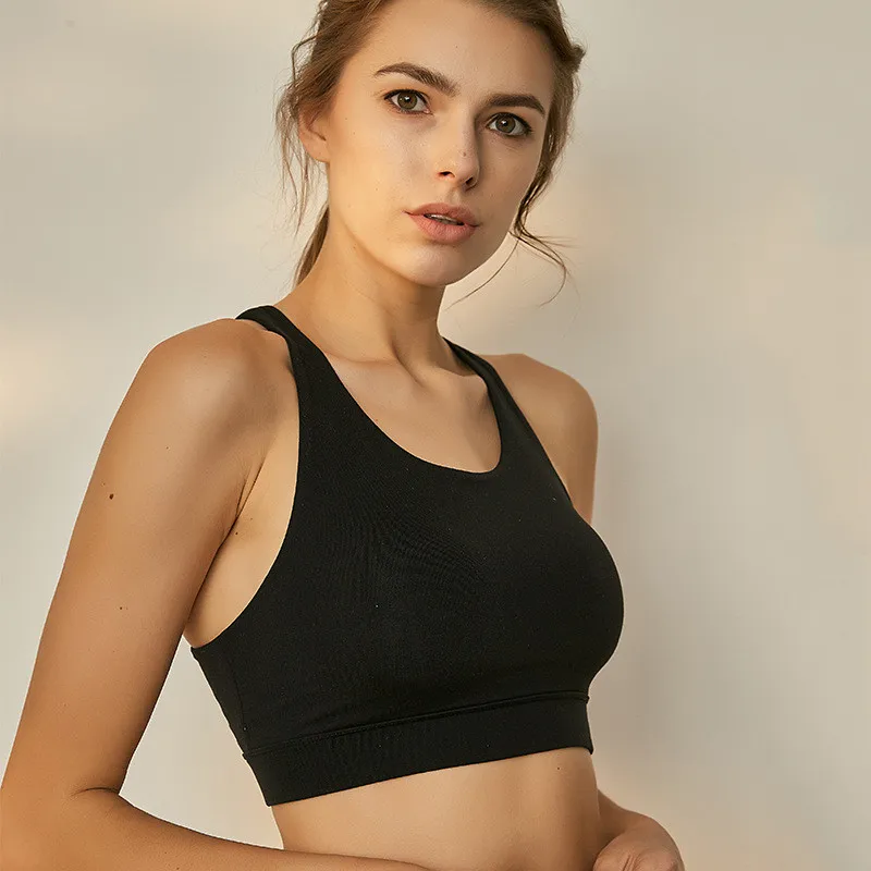 Спортивный бюстгальтер с эффектом русалки, мягкий женский бюстгальтер ...