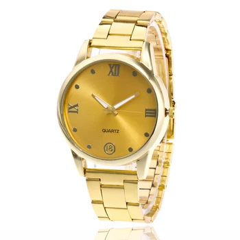 

Top Brand Business Men Male Luxury Watch Casual Full steel Calendar Wristwatches quartz watches relogio masculino relogio