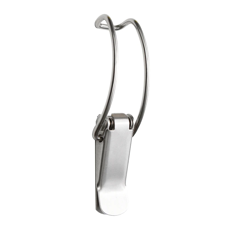 Stainless Steel Metal Spring Suitcase Chest Toggle Locking Latch Catch Clasp Hasp Light Box Door Buckle 2pcs/Set toggle latches