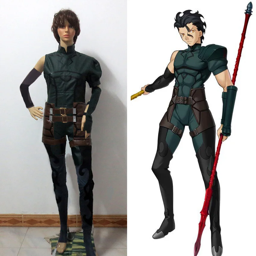 

Fate Zero Lancer Diarmuid Ua Duibhne Cosplay Costume Custom Made Free Shipping