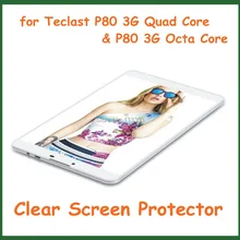 5 шт. прозрачный Экран защитная плёнка для НУА Вэй для Teclast P80 3g 4 ядра и P80 3g Octa core от пятен, без розничной посылка