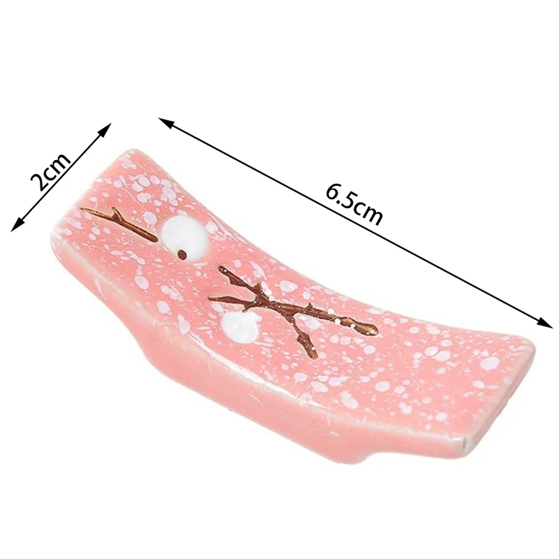 Керамические снежинки кухонные палочки для еды Подушка палочка для еды держатель для палочек