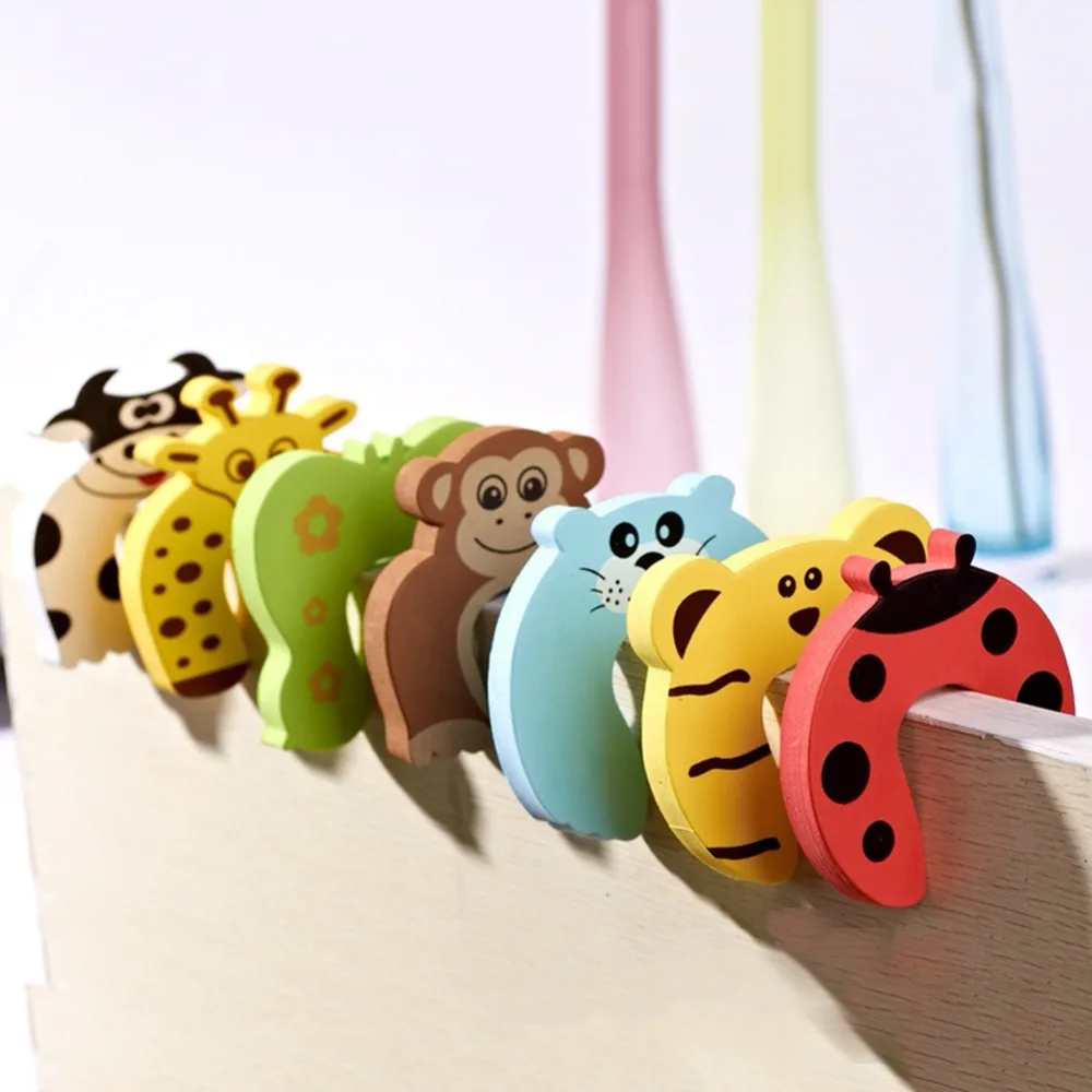 2pcs-Baby-Child-Proofing-Door-Stoppers-Finger-Safety-Guard-Random-Color (2)
