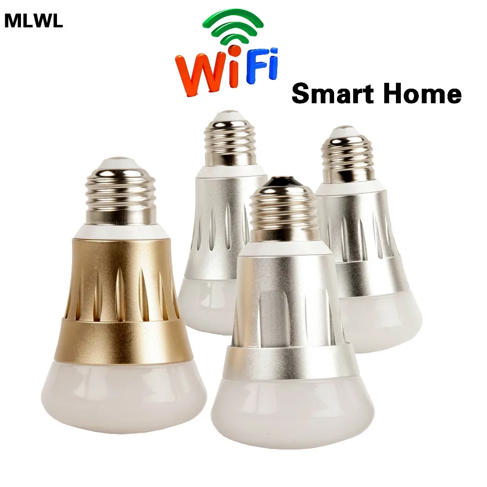 MLWXNew энергосберегающая лампа RGB + CCT цветной контроллер умная Светодиодная Wifi