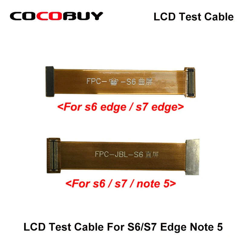 

High Quality LCD Display Test Touch Screen Extension Tester LCD display screen Test flex cable for s6 / s7 / s6 edge / s7 edge
