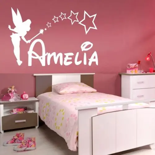 D0011 Personnalise Fee Autocollant Mural Filles Nom Chambre Princesse Clochette Nom Personnalise Art Vinyle Autocollant Pour Enfants Chambre Decor Aliexpress D0011 Personnalise Fee Autocollant Mural Filles Nom Chambre Princesse Clochette Nom Personnalise Art Vinyle Autocollant Pour Enfants Chambre Decor Aliexpress