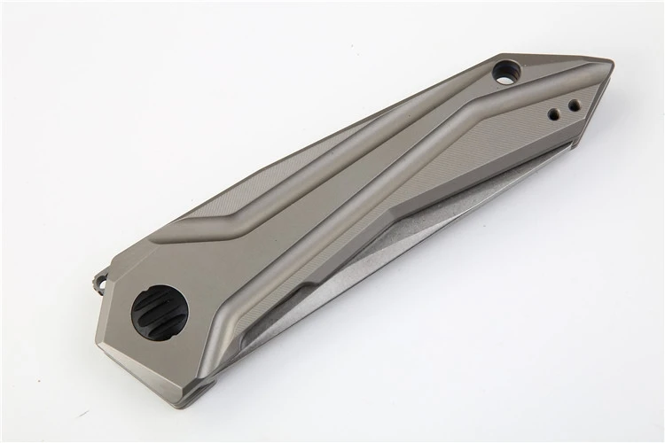 Высокое качество MIKER ZT0055 S35VN складной нож titanium ручка сплава 60HRC открытый инструмент для кемпинга и охоты практичный кухонный нож