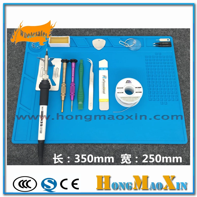 

Heat Insulation Working Mat Heat-resistant BGA Soldering Station Repair Insulation Pad Insulator Pad Maintenance Platform