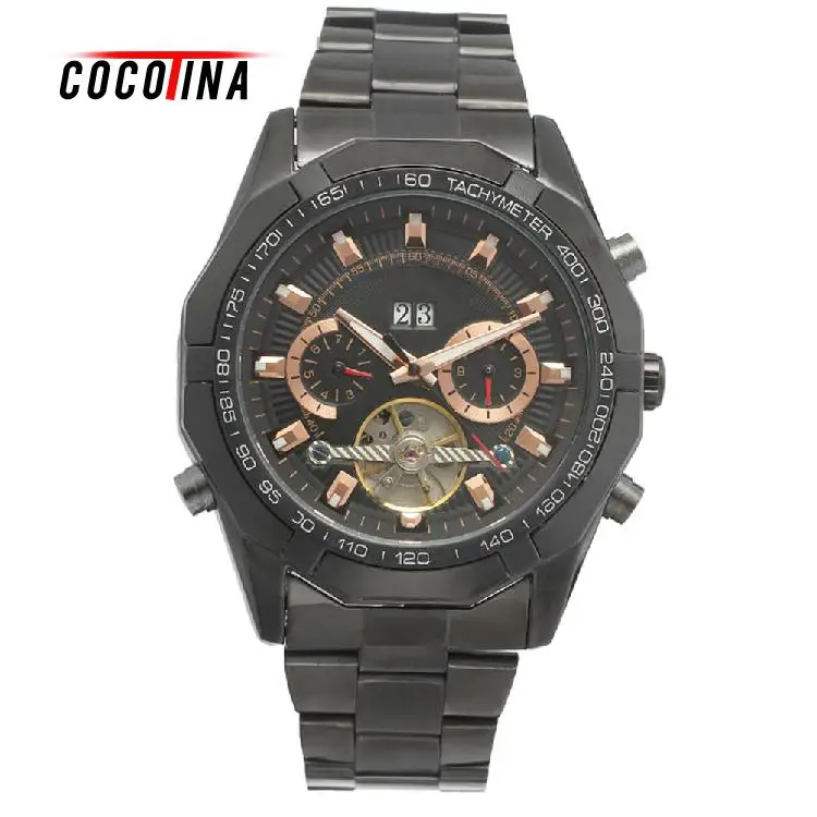 

COCOTINA Genuine Men's Automatic Mechanical Watch Business Casual Watch Automatic Movement Retro Sports Watch LJX9163