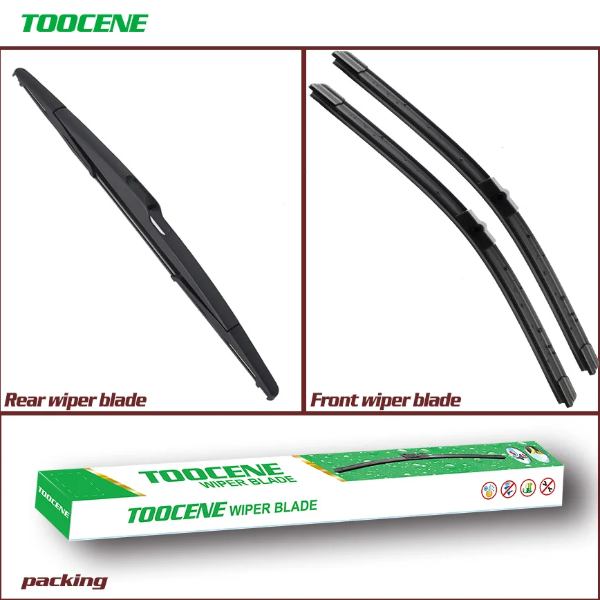 Front and Rear Wiper Blades For Ford Focus MK2 Hatchback 2005-2011 Windshield Windscreen wiper Auto Car Accessories 26\ Front and Rear Wiper Blades For Ford Focus MK2 Hatchback 2005-2011 Windshield Windscreen wiper Auto Car Accessories 26\
