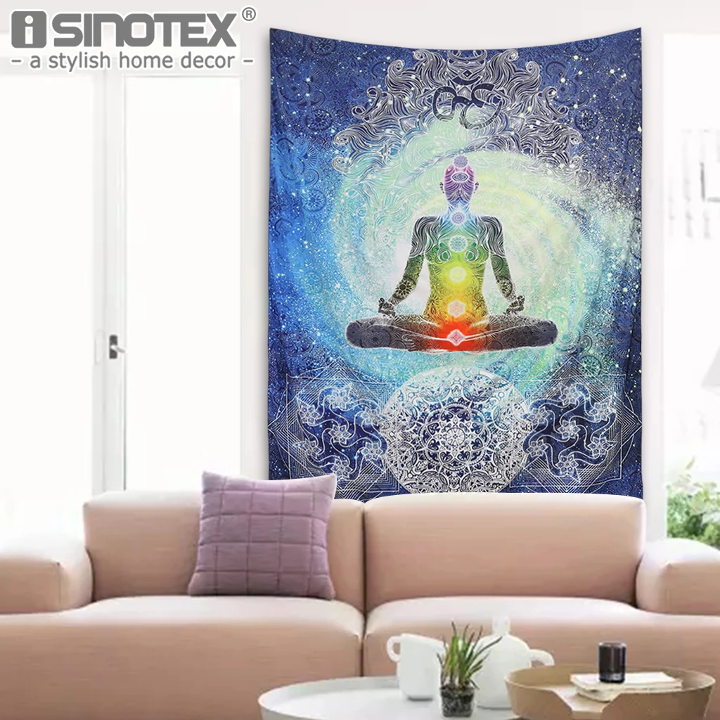 Yoga Mat Indian Mandala Wall Tapestry Dorm Bohemian Hanging Art Decorate Posters 