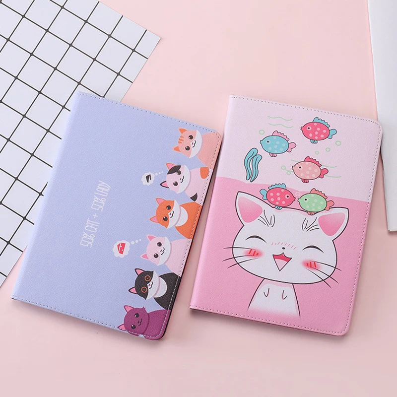 

For Apple IPad Pro 10.5 Cut Cat Case Full Cover Sleep Awakening For IPad Mini 5 4 3 2 1 Ipad Air 1 2 3 Drop Resistance Case