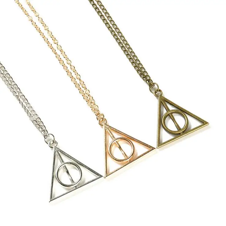Hp Potter Movie Time Turner ожерелье с песочными часами шесть фаланги волшебные палочки для ключей подвеска металлическая фигурка кольцо для ключей с игрушкой ожерелье