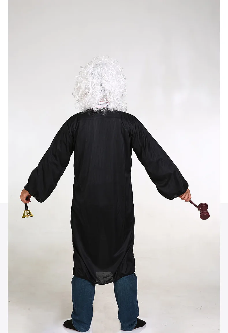 Костюм для Хэллоуина, мужской костюм для косплея, длинный халат для взрослых