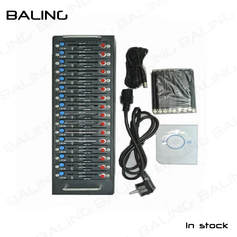16 port gsm sms mms ussd modem pool