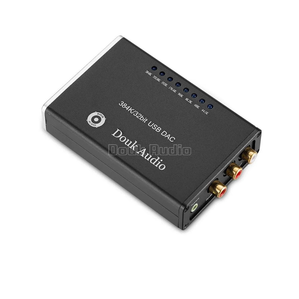 Douk аудио HiFi Mini PCM5102 USB XMOS DAC 384K/32bit расшифрованный усилитель звуковая карта с