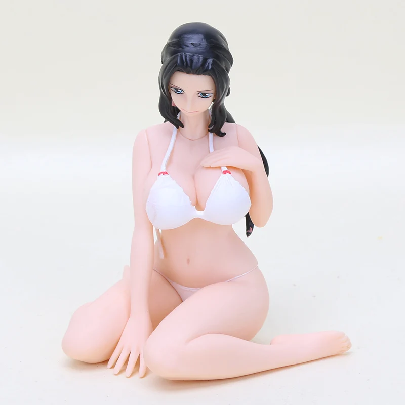 12 см цельная фигурка нами Боа Хэнкок Tashigi Ver фигурка BB сексуальный купальник бикини фигурка цельная ПВХ фигурка куклы игрушки - Цвет: white oppbag