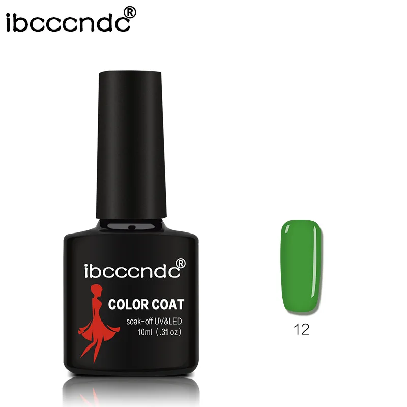 Дизайн ногтей гель Ibcccndc 80 цветов 10 мл замачиваемый Эмаль светодиодный УФ-гель для ногтей лак стойкий лак лампа для ногтей гель - Цвет: 12