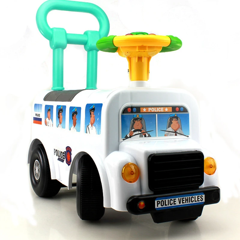 police car baby walker