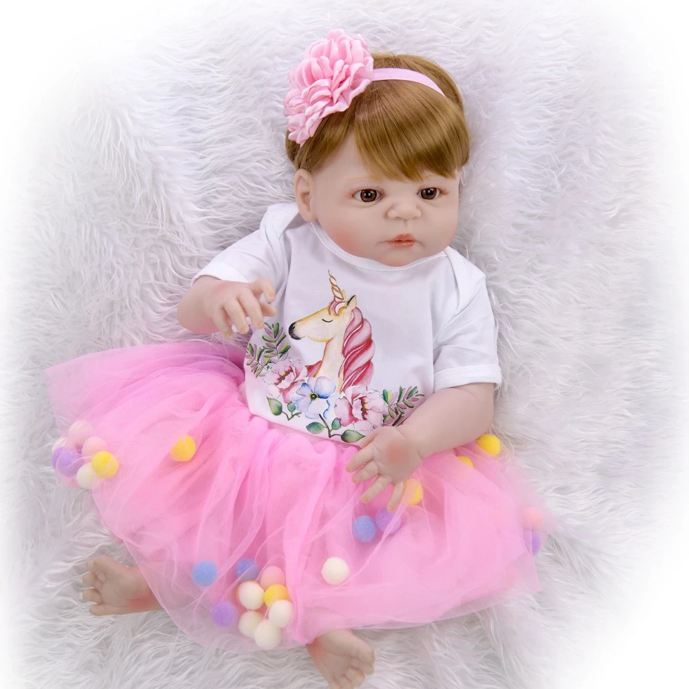 brown baby dolls that look real